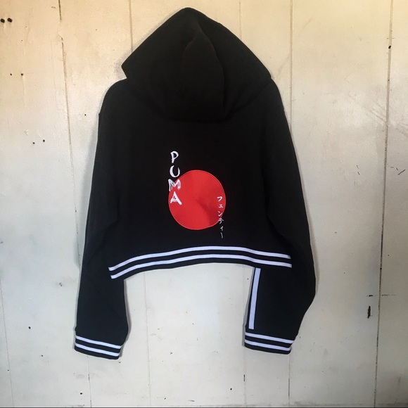 Puma Tops - Fenty Puma x Rihanna, Rising Sun Lacing Sweatshirt